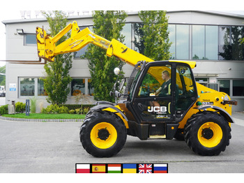 Chargeuse sur pneus télescopique JCB