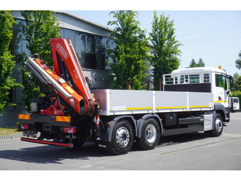 Camion grue MAN TGS 26.360 Flatbed / Fassi F175 7.7 T / steered 3rd axle: photos 5