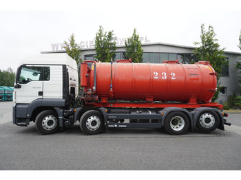 Enfouisseur à dents MAN TGS 35.420 8×2 / NEW septic barrel 13000 L / 3 steered axles: photos 2