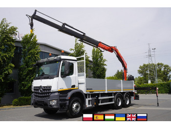 Camion grue MERCEDES-BENZ Arocs