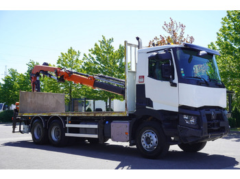 Crédit-bail de RENAULT C380 Comfort 6x4 / Atlas 6.1 T crane / range 12.3 m RENAULT C380 Comfort 6x4 / Atlas 6.1 T crane / range 12.3 m: photos 5