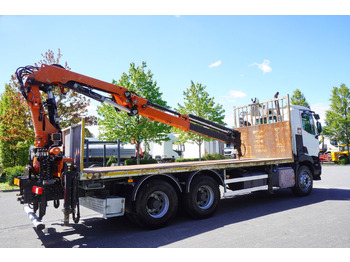 Crédit-bail de RENAULT C380 Comfort 6x4 / Atlas 6.1 T crane / range 12.3 m RENAULT C380 Comfort 6x4 / Atlas 6.1 T crane / range 12.3 m: photos 4