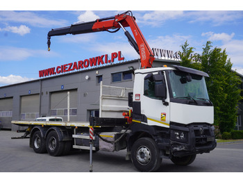 Camion grue RENAULT T