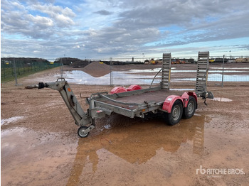 Remorque porte-engin surbaissée HUBIERE