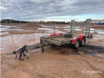 Remorque porte-engin surbaissée HUBIERE