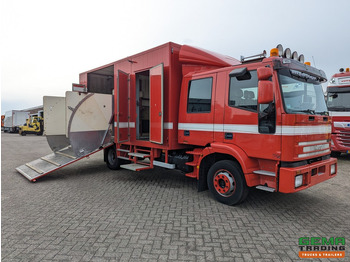 Crédit-bail de Iveco Tector ML120E24D 4x2 Euro3 DubbelCabine - Paardenwagen 3-Paards - Kleedruimte - Hydraulische klep- TOP! Iveco Tector ML120E24D 4x2 Euro3 DubbelCabine - Paardenwagen 3-Paards - Kleedruimte - Hydraulische klep- TOP!: photos 1