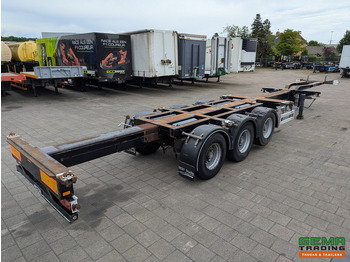 Semi-remorque porte-conteneur/ Caisse mobile PACTON