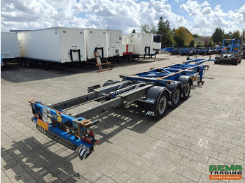 Semi-remorque porte-conteneur/ Caisse mobile VAN HOOL