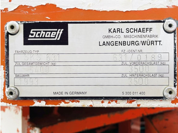 Chargeuse sur pneus Terex-Schaeff SKS 631 (3509): photos 2