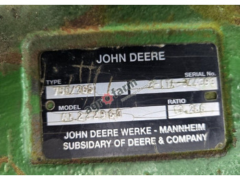 Transmission Przedni most John Deere 6155M, Dana 750/265: photos 2