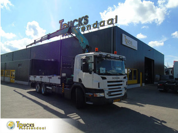 Camion grue SCANIA P 380