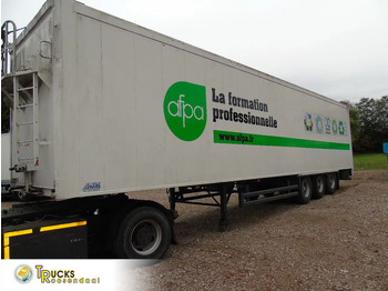 Semi-remorque à fond mouvant STAS