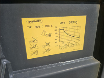 Hayon élévateur PALFINGER MBB C 2000 L / 2020 / 2000KG: photos 3 Hayon élévateur PALFINGER MBB C 2000 L / 2020 / 2000KG: photos 3