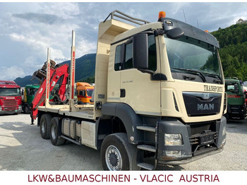 Camion grumier, Camion grue MAN TGS 33.480 6x6: photos 2