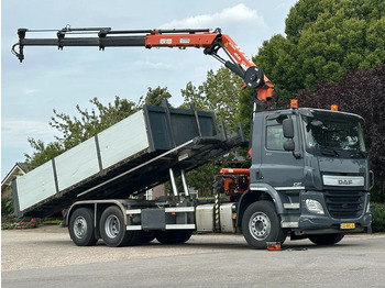 Camion - système de câble, Camion grue DAF CF 370 EURO6!!6x2!KRAAN/KRAN/KABEL/ABROLLKIPPER!!2014!!: photos 3