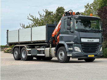 Camion - système de câble, Camion grue DAF CF 370 EURO6!!6x2!KRAAN/KRAN/KABEL/ABROLLKIPPER!!2014!!: photos 2