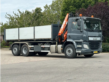 Camion - système de câble, Camion grue DAF CF 370 EURO6!!6x2!KRAAN/KRAN/KABEL/ABROLLKIPPER!!2014!!: photos 5