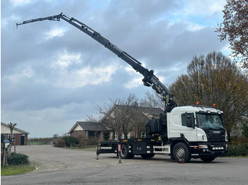 Camion grue Scania P230 36tm KRAAN+JIB+LIER/WINCH+EURO5!!ROOF/DACH!!MANUTENTION!!: photos 3