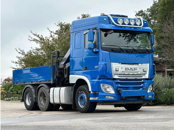 Tracteur routier DAF XF 460 6x4!!HIAB 24TM CRANE/KRAN/TREKKER/BAKWAGEN!!BAUKRANE TRANSPORT!!euro6!: photos 2