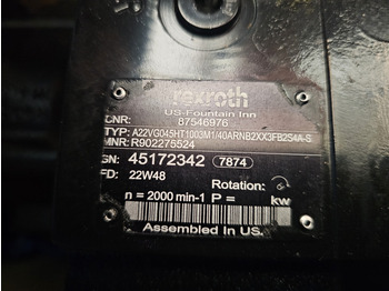 Pompe hydraulique CASE