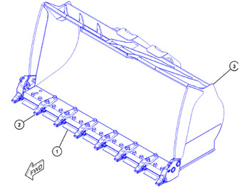 Godet pour chargeur CATERPILLAR