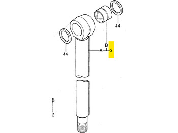 Vérin hydraulique HITACHI