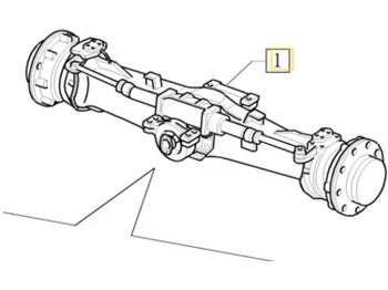 Essieu avant NEW HOLLAND