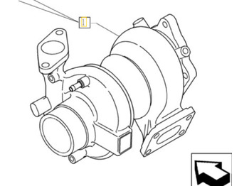Turbocompresseur NEW HOLLAND
