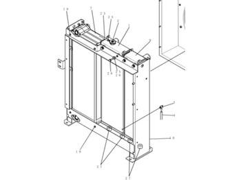 Radiateur d'huile NEW HOLLAND