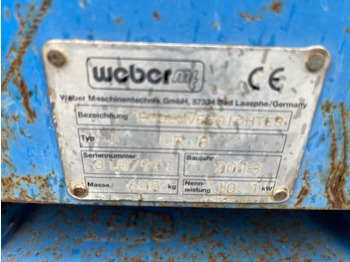 Plaque vibrante Weber CR 8: photos 4