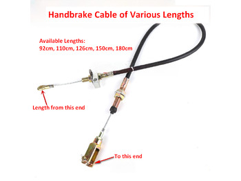 Accessoire de frein pour Chargeuse sur pneus neuf Qingdao Promising Handbrake Cable for China Loader: photos 4