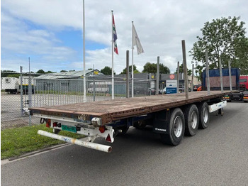 Semi-remorque plateau Krone SD Flatbed met rongen 41 ton standard chassis: photos 4