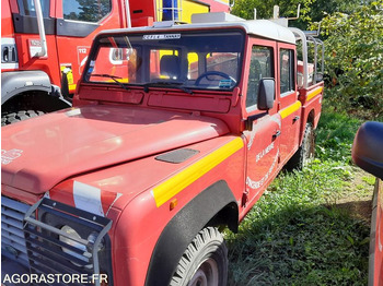 SUV Land rover Défender TDI 130 Pick-up incendie: photos 3