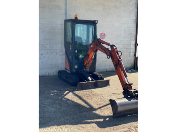 Pelle MINI-PELLE SUR CHENILLE CAOUTCHOUC HITACHI ZX17U-2  15CV 1.9T AVEC 3 GODETS: photos 3