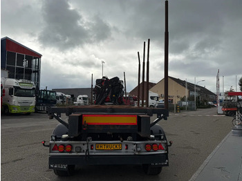 Semi-remorque grumier KEL-BERG 4 AXLE - BPW - EXTENDABLE - HOLZ/WOOD/HOUT: photos 4