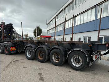 Semi-remorque grumier KEL-BERG 4 AXLE - BPW - EXTENDABLE - HOLZ/WOOD/HOUT: photos 3