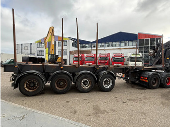 Semi-remorque grumier KEL-BERG 4 AXLE - BPW - EXTENDABLE - HOLZ/WOOD/HOUT: photos 5