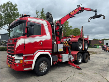 Camion grue SCANIA R 580