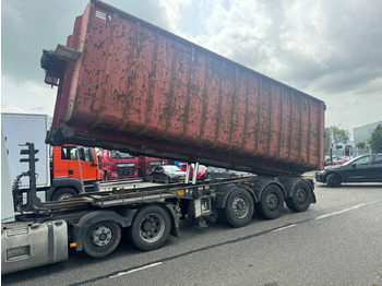 Semi-remorque porte-conteneur/ Caisse mobile VAN HOOL
