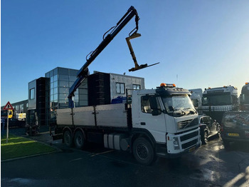 Camion grue, Camion plateau Volvo FM 340 6X2 EFFER 140 2S EURO 3: photos 3