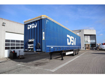 Semi-remorque rideaux coulissants KRONE