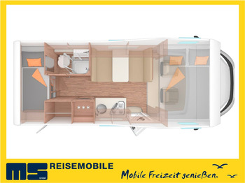 Camping-car capucine Weinsberg CARAHOME 600 DKG / 140PS / ETAGENBETTEN / 5xPERS: photos 2