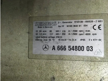 Pièces de rechange pour Camion Siemens /Geafol Motor generator set: photos 4