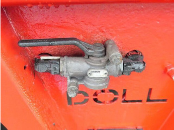 Semi-remorque surbaissé Doll T6E-S3/25-2+4, Tiefbett, teleskopierbar, Dolly: photos 4