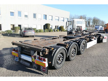 Semi-remorque porte-conteneur/ Caisse mobile Krone SD, Container-Chassis, Heckausschub, Luft-Lift: photos 4