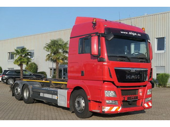 Camion ampliroll MAN 26.440 TGX LL 6x2, VDL S-21-6400, Klima, Navi: photos 2