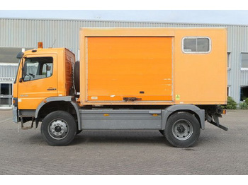 Camion fourgon Mercedes-Benz 1518 A Atego 4X4, Klima, AHK, Allrad, Rolltor: photos 2