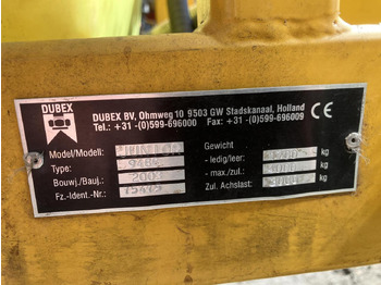 Pulvérisateur traîné Dubex Junior 2500-27: photos 4 Pulvérisateur traîné Dubex Junior 2500-27: photos 4