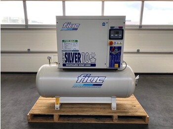 Compresseur d'air neuf Fiac New Silver 10 / 300 Silent 7.5 kW 860 L / min 10 bar Elektrische Schroefcompressor met ketel: photos 2