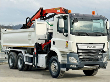 Crédit-bail de  DAF CF 410 * Kipper 4,90 m + PK 16001 - K B * 6x4 DAF CF 410 * Kipper 4,90 m + PK 16001 - K B * 6x4: photos 4